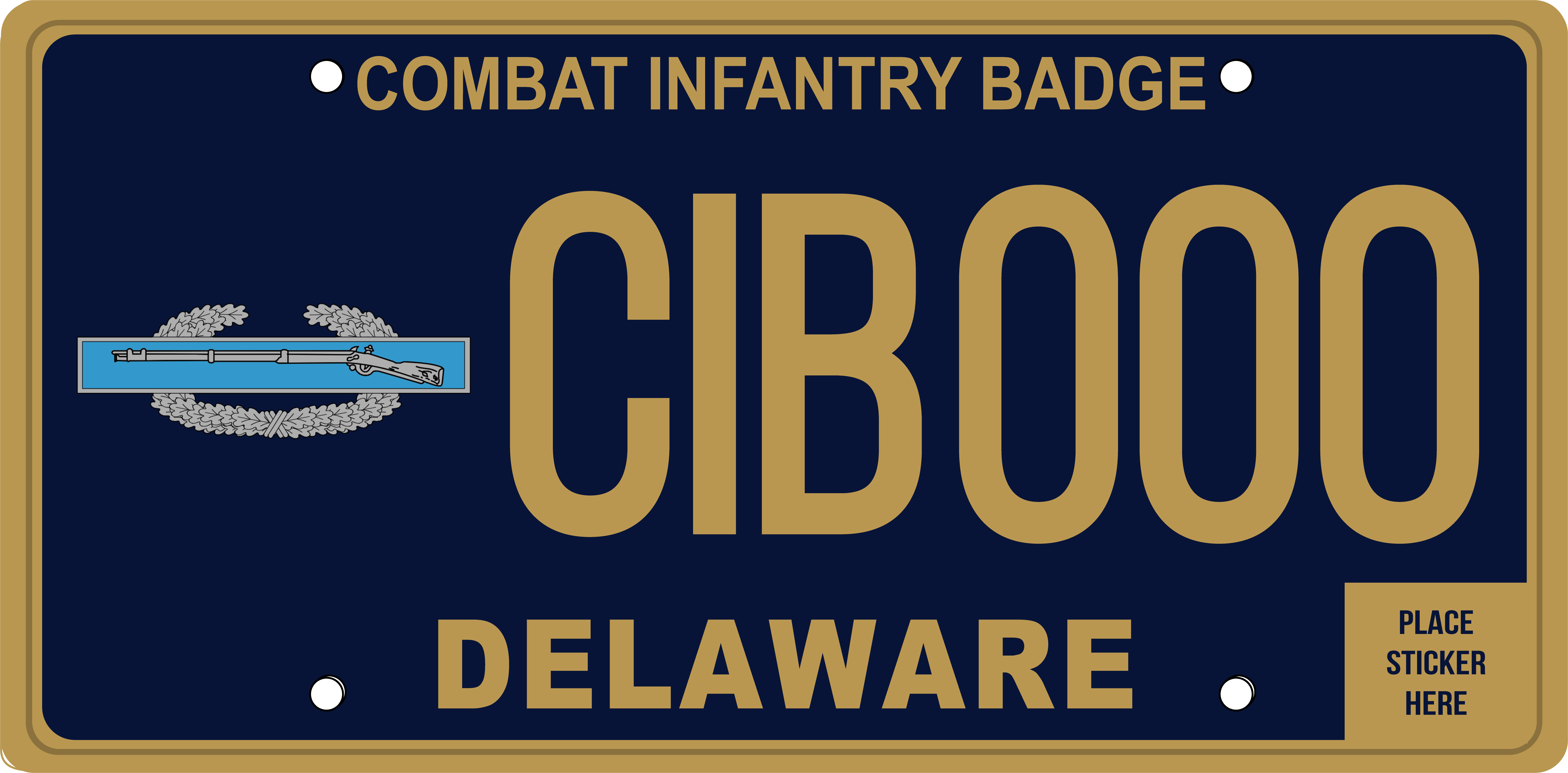 CIB Organizational Plate